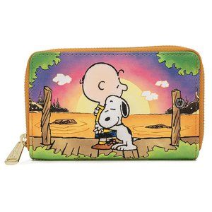Loungefly Charlie Brown and Snoopy Sunset Wallet- In Stock